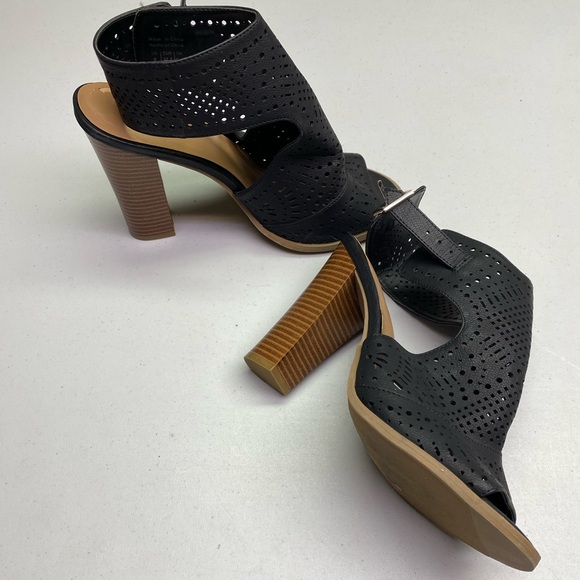 Call It Spring Shoes - Call it Spring BLK Covered Sandals, 8 Winter Sale